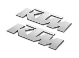 Bild von KTM - 3D Sticker Silver One Size