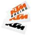 Picture of KTM - Logo Sticker (Black / White) One Size