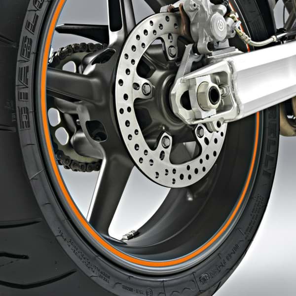 Bild von KTM - Felgenringaufkleber Set "Orange"